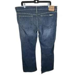 Levi Strauss Signature Medium Wash Stretch Low Rise Boot Cut Jeans‎ Junior's 17 thumbnail 2