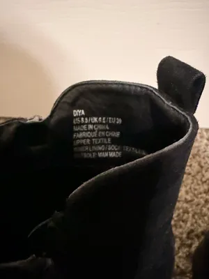 Black booties Size 8.5 thumbnail 3