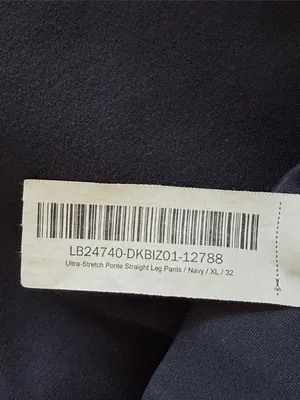 Quince Ultra Stretch Ponte Straight Leg Pants Navy XL Tall Pull-On Career thumbnail 8