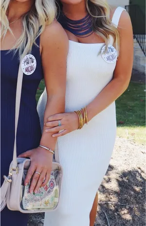 ASOS White Dress Maxi thumbnail 4