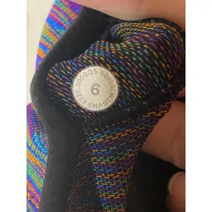Lululemon‎ Love Revealed Bra Black Rainbow Seamless Racerback Size 6 thumbnail 5