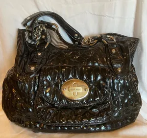 Nine West Black faux leather bag thumbnail 1