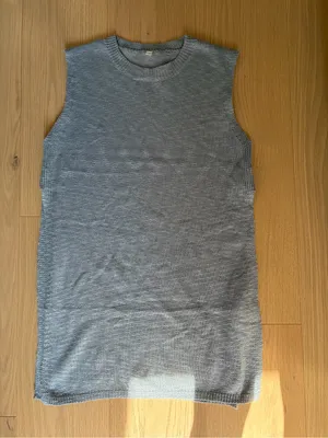 Uaneo 2 Piece Outfit Summer Knit Sweater Set Sleeveless Tunic top and short thumbnail 7
