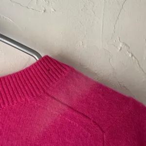 J‎ Crew Sweater Womens Medium Pink 100% Cashmere Crewneck Pullover Soft Classic thumbnail 7