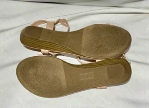 Unlisted by Kenneth Cole Embellished Wedge Sandals Size 7 thumbnail 8