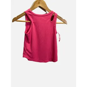 Freely Tank‎ Top Womens S Pink Ribbed Cutout Detail Athletic Yoga Activewear thumbnail 4
