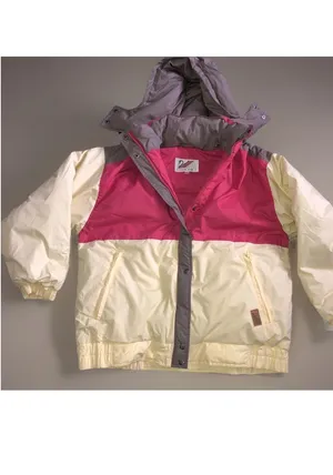 SWAN VTG 80’s Genuine Feather Down Fill Ski Jacket Coat Hooded XL Women’s thumbnail 1