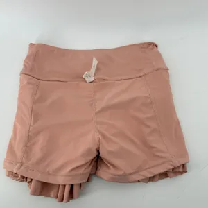 Gold Hinge Pleated Tennis Skirt Skort Peach Women S Pickleball Preppy Sporty thumbnail 6