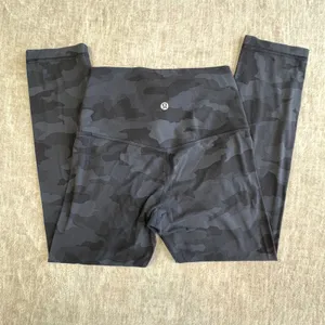 Lululemon Align Legging Women 4 Heritage 365 Camo High Rise 21 Crop‎ thumbnail 3