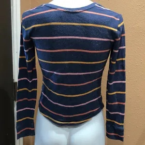 Bdg striped ribbed thermal long sleeve shirt thumbnail 3