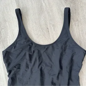 Swimsuits for All Ashley Graham Classic Black One Piece Bathing Suit Women’s 18 thumbnail 2