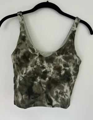 Lululemon Align Tank Top Diamond Dye Light Sage Medium Olive 6 thumbnail 1