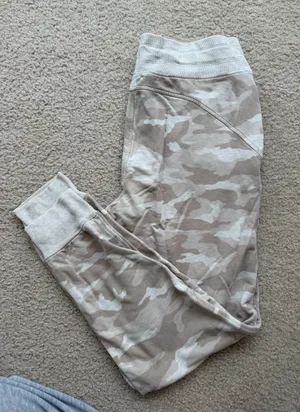 Athleta Women’s Neutral Camo Joggers - Beige Camo thumbnail 1