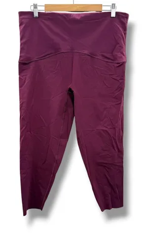 Spanx Booty Boost Leggings Womens 2X Purple High Rise Sculpting Active Plus Size thumbnail 1