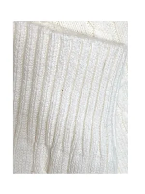 new Izod ❤︎ Cozy Classic Cable Knit Turtleneck Sweater ❤︎ Ivory Winter White XL thumbnail 9