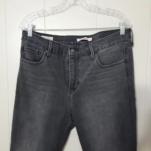 Levi’s 311 Shaping Skinny Jeans Gray Women’s Size 32 Stretch Denim thumbnail 2