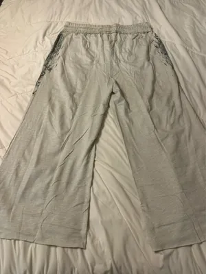 Grey State Cotton & Linen Graphic Print Crop Pants - NWT - Size 3 (US L) thumbnail 5