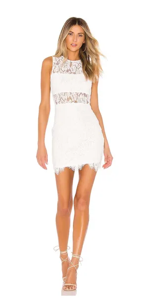 Superdown Revolve White Dress thumbnail 1