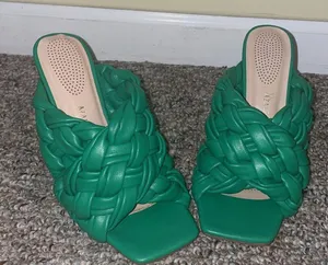 Womens New Azalea Wang Carolina Greens Heels thumbnail 4