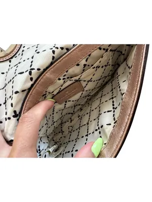 KATE SPADE Rose Gold Saffiano Leather Crossbody Bag thumbnail 4