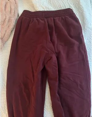 The Bar Varsity Sweatpants Maroon thumbnail 5