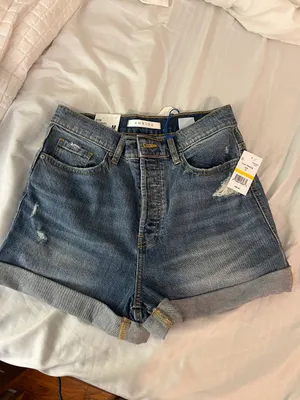 Dry Goods Ultra High Rise Mom Shorts thumbnail 1