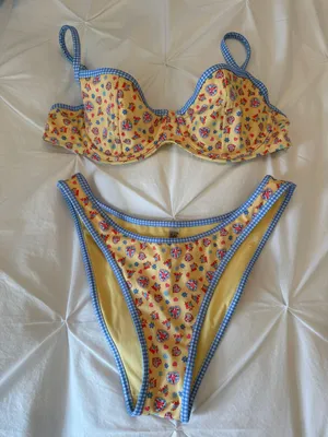 Frankie's Bikinis Golden Hour Bikini Set thumbnail 3