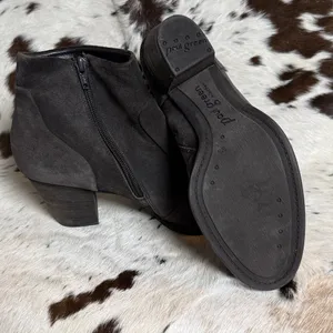 Paul Green Grey Suede Booties‎ Size 5.5 B15 thumbnail 8
