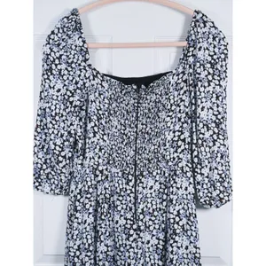 Abercrombie & Fitch Ditsy Floral Midi Dress Size M Tall Cottage Prairie Romantic thumbnail 11