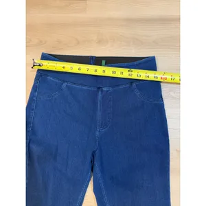 Halara Jeggings Blue L Womens Pull On High Waisted Stretch Denim Look thumbnail 5