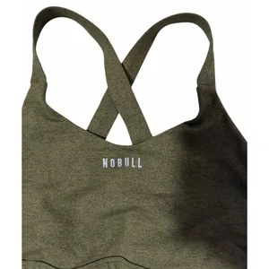 NOBULL Crossback Athletic Training Sports Bra Olive Green Women's Size XL‎ thumbnail 3