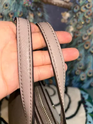 kate spade taupe Small dome satchel with gold Hardware & Removable Strap thumbnail 5