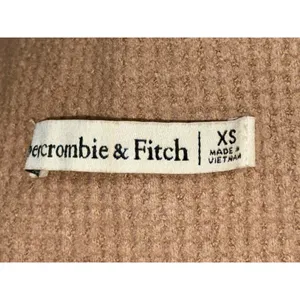 Abercrombie & Fitch Brown Tan Waffle Knit Casual Lounge Wide Leg Pants Size XS thumbnail 4