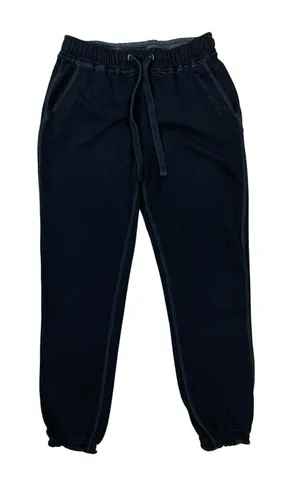 Abercrombie & Fitch Soft A&F Fleece Black Jogger‎ Sweatpants Size S thumbnail 1