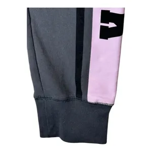 Victoria's Secret Pink Pants Women XS‎ Gray Pink Logo Elastic Waist Joggers Y2K thumbnail 5
