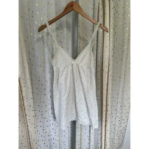 Brandy Melville Ditsy Floral Lace Trim Chemise Slip Dress Top One Size thumbnail 2