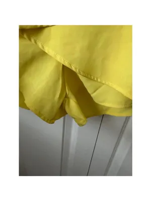DOKOTOO Yellow Tiered Romper S thumbnail 5