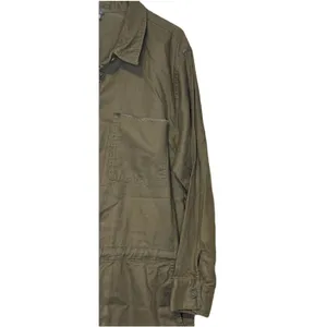 Aerie‎ Women's Romper One-piece Long Sleeve Button Up Pockets Olive Green Large thumbnail 2
