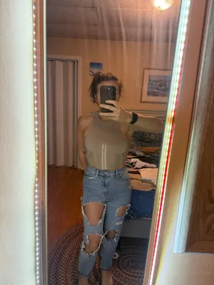 White Fox Boutique Nude Corset Top thumbnail 2