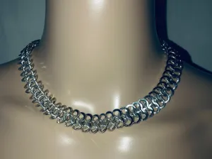 Vintage Link And Chain Necklace thumbnail 1