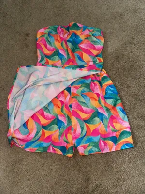Pink Lily Romper thumbnail 2