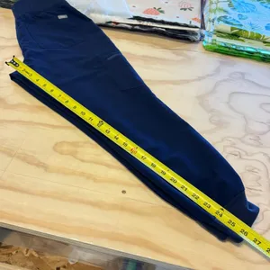 Figs Petite Zamora Jogger Scrub Pants™ Nurse Uniform Small Navy thumbnail 12