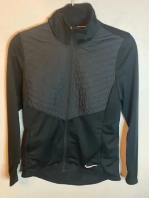 Nike Running Black Zip Up Jacket Size Small thumbnail 1