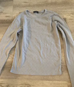 heart pointelle leah long sleeve top thumbnail 1