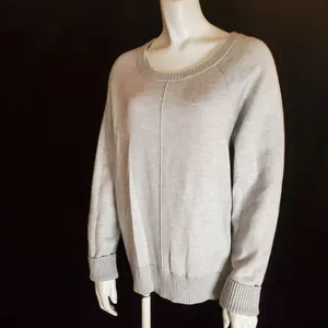Max & Mia Gray Crew Neck Front Seam Sweater (M) thumbnail 3