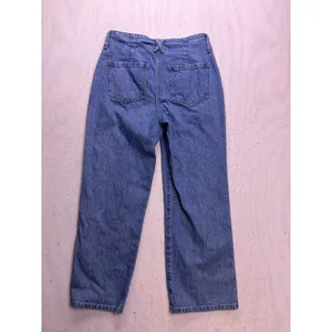 J.Crew Slim Wide Leg Jeans Women 28 Blue High Rise Carpenter Workwear thumbnail 10
