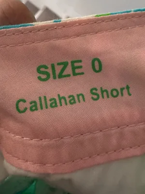 Lilly Pulitzer Callahan Shorts Lighthouse Seaweed Print Size 0‎ thumbnail 6