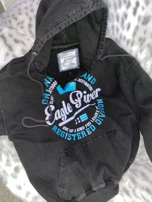 Wisconsin Hoodie Black Size M thumbnail 2