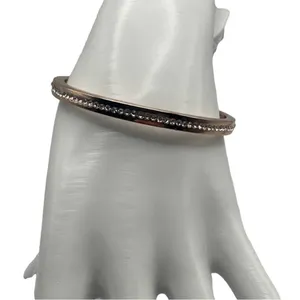 KATE SPADE New York Crystal Bangle Bracelet Gold Tone thumbnail 2
