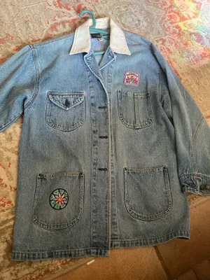 Vantage Denim jacket #kindnessmatters Blue Size M thumbnail 5